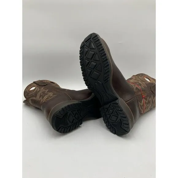 NEW Rocky Rosemary Composite Toe Women's Waterproof Boots Brown Size 9.5 MEDIUM