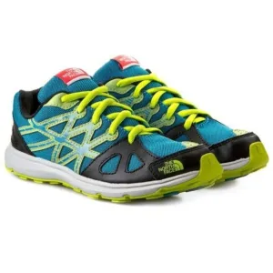 new The North Face boys Equity running shoes 4 youth eu 36 black blue leather