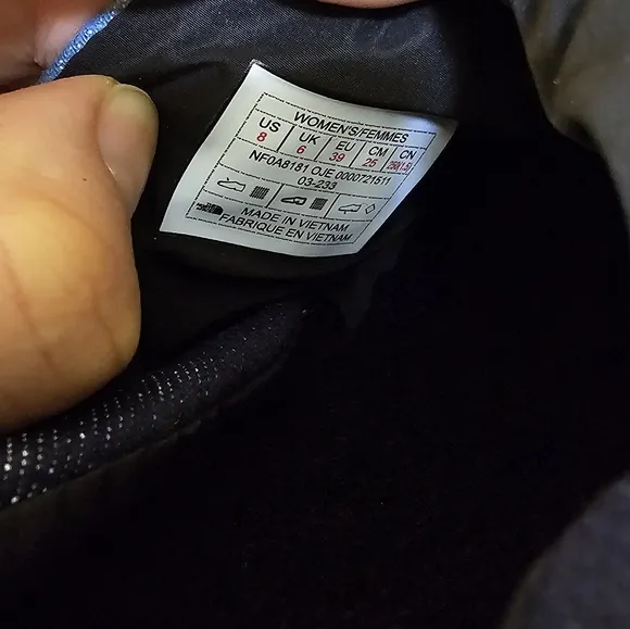 New The North Face Womens Nuptse Mule Denim, US 8