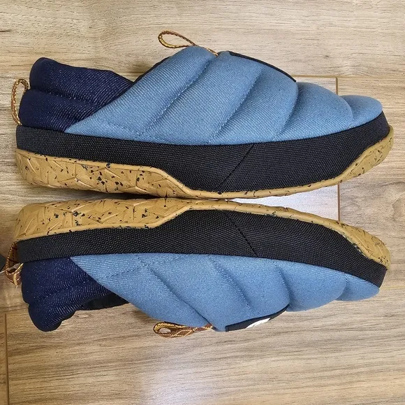 New The North Face Womens Nuptse Mule Denim, US 8