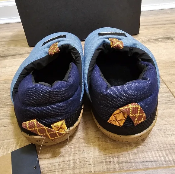 New The North Face Womens Nuptse Mule Denim, US 8