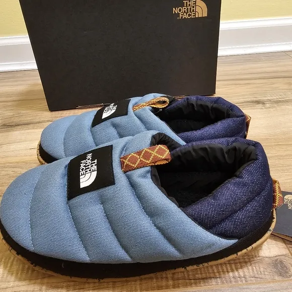 New The North Face Womens Nuptse Mule Denim, US 8