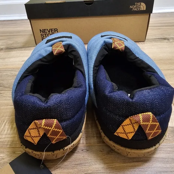 New The North Face Womens Nuptse Mule Denim, US 9