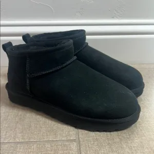 New UGG Ultra Mini class boot in black