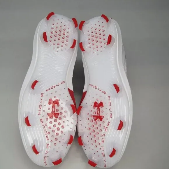 NEW UNDER ARMOUR UA Harper 9 Pro TPU Baseball Cleats Athletic Shoes Red Size 13