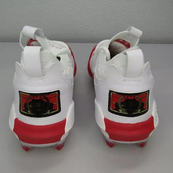 NEW UNDER ARMOUR UA Harper 9 Pro TPU Baseball Cleats Athletic Shoes Red Size 13