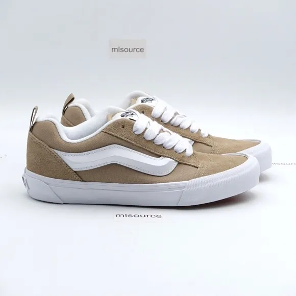 NEW Vans Knu Skool Skate Shoes VN000CRPKHK Khaki
