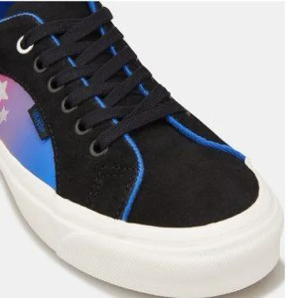 New! VANS Lampin 86 DX Anaheim Factory Black Stars Men’s Suede Sneakers
