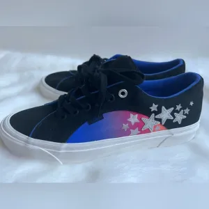 New! VANS Lampin 86 DX Anaheim Factory Black Stars Men’s Suede Sneakers
