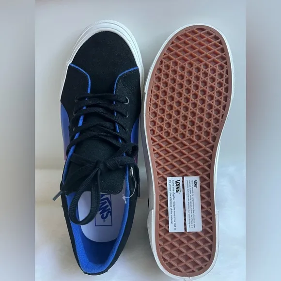 New! VANS Lampin 86 DX Anaheim Factory Black Stars Men’s Suede Sneakers