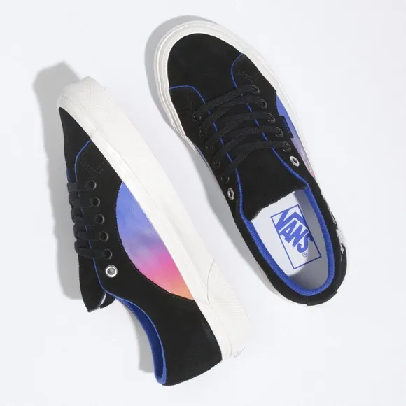 New! VANS Lampin 86 DX Anaheim Factory Black Stars Men’s Suede Sneakers
