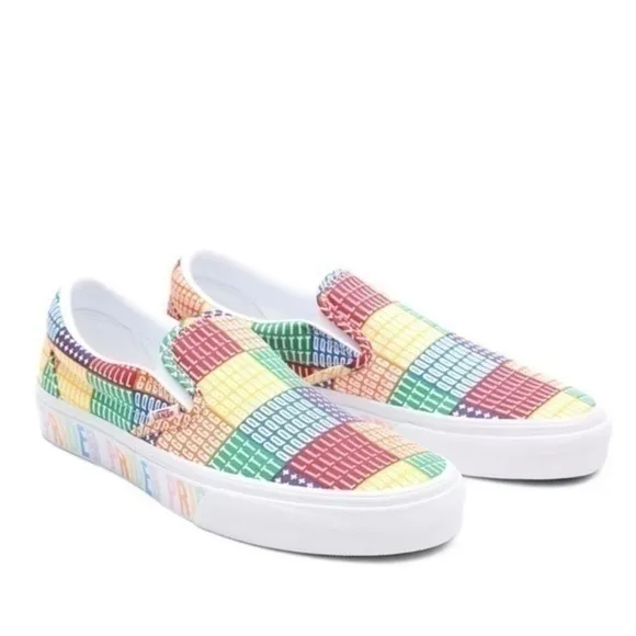 NEW Vans Pride Classic Slip-On Shoes Size 8.5