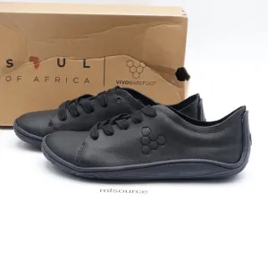 NEW Vivobarefoot Addis Leather Barefoot Shoes Black