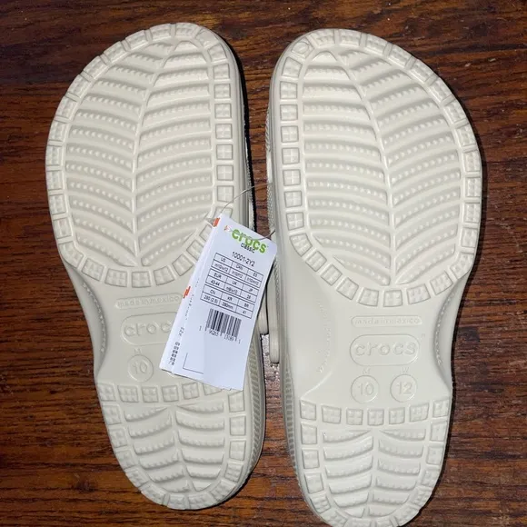 New With Tags Crocs “Bone” Classic Clog Shoes *make offers*