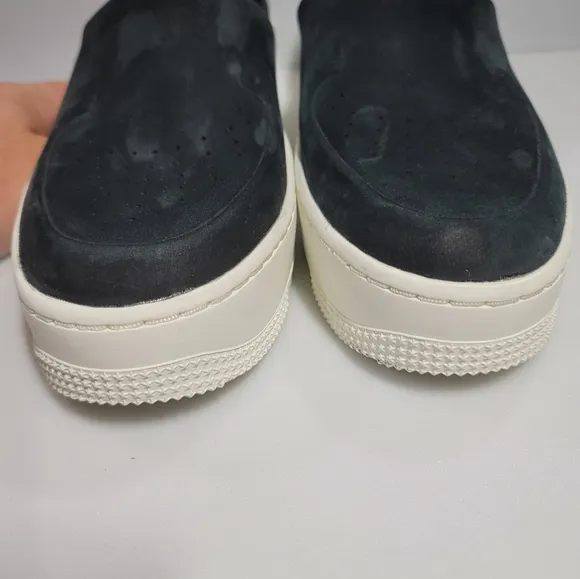 New without box Nike Air Force 1 Lover XX  Black Women Sz. 7 Mule Sneakers
