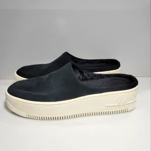New without box Nike Air Force 1 Lover XX  Black Women Sz. 7 Mule Sneakers