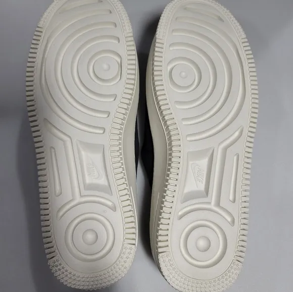 New without box Nike Air Force 1 Lover XX  Black Women Sz. 7 Mule Sneakers