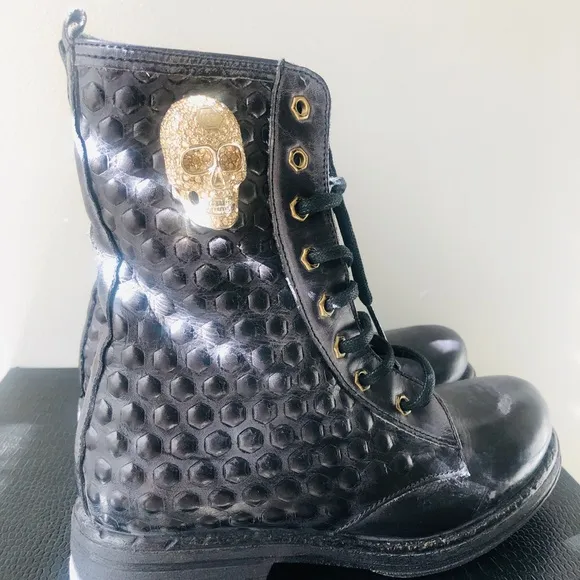 NEW Women’s Philipp plein black boots