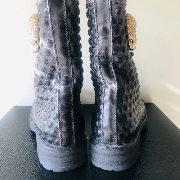 NEW Women’s Philipp plein black boots
