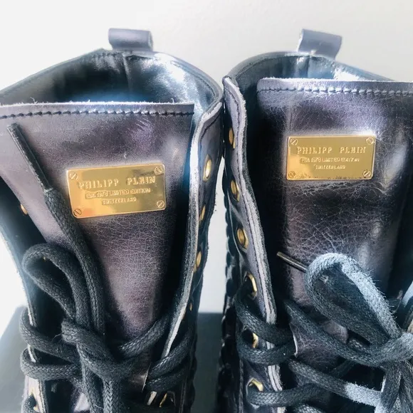 NEW Women’s Philipp plein black boots