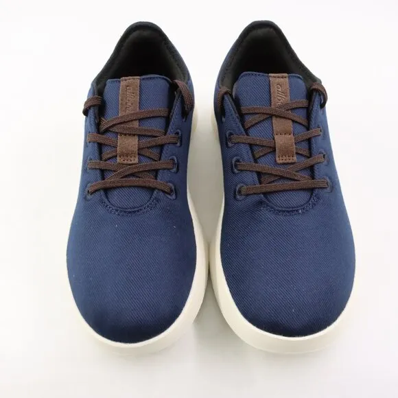 NIB Allbirds Men's Runner Go Luxe Sneakers in True Navy/Natural White US 11