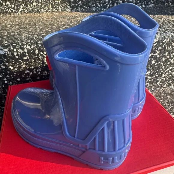 NIB. Hunter. Little Kids Georgey Waterproof Boots. Size 10C. Blue