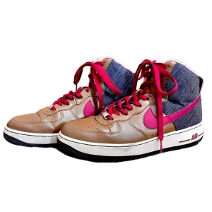 Nike 8.5 AF Air Force 1 2007 High Ale Brown Sneakers Shoes Collectible