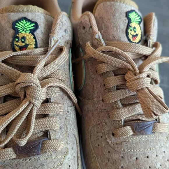 Nike Air Force 1 '07 &quot;Pineapple Cork&quot; shoes Men's (size 10)