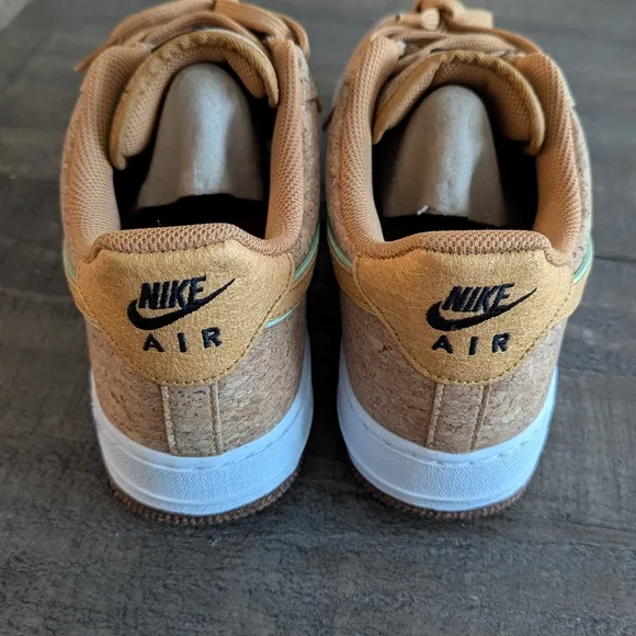 Nike Air Force 1 '07 &quot;Pineapple Cork&quot; shoes Men's (size 10)