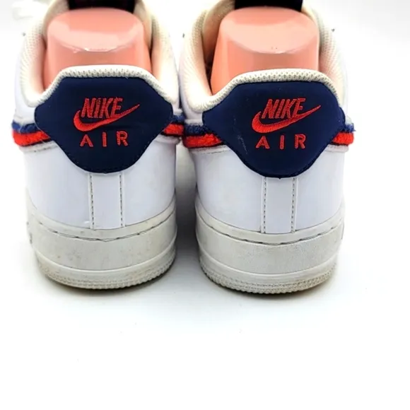 Nike Air Force 1 07 LV8 Chenille Swoosh Size 8.5