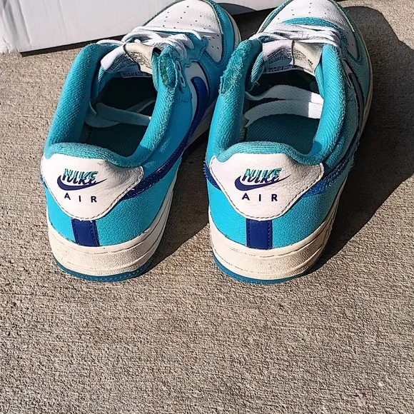 Nike Air Force 1 Low LV8 2'Light Photo Blue Deep Royal' 5.5Y/7W