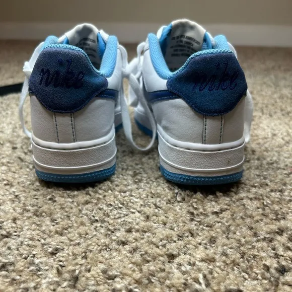 Nike Air Force 1 S50 &quot;White University Blue&quot; DB1560-100 Size4Y and women…