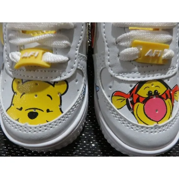 Nike Air Force 1 Winnie the Pooh &amp; Tigger Too toddler 12 shoes