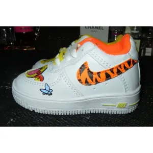Nike Air Force 1 Winnie the Pooh &amp; Tigger Too toddler 12 shoes