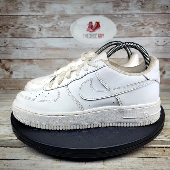 Nike Air Force 1 Youth 5Y/Women Size 6.5 Low White 2018 Athletic Shoes