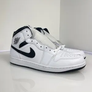 Nike Air Jordan 1 Mid Men Reverse Panda Casual Shoes DQ8426 132 Size 11
