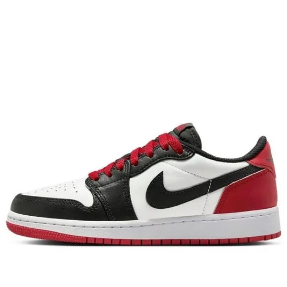 Nike Air Jordan 1 Retro Low OG 'Black Toe 2023' | White/Black/Varsity Red | NEW