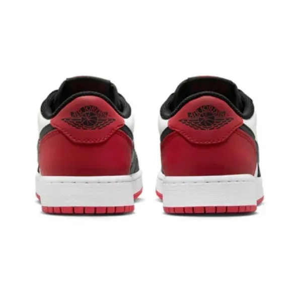 Nike Air Jordan 1 Retro Low OG 'Black Toe 2023' | White/Black/Varsity Red | NEW