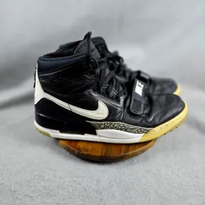 Nike Air Jordan Legacy 312 Men's Size 13 Black Cement White Basketball Sneakers