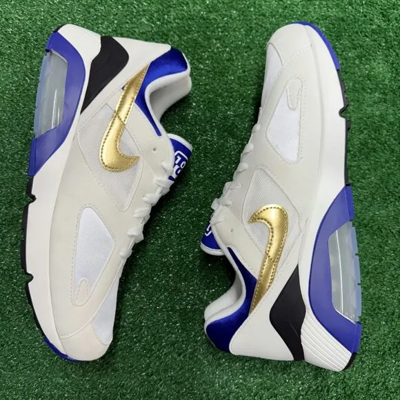 Nike Air Max 180 Low Mens Sportswear Shoes White FJ9259-101 VNDS Sz 11