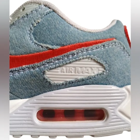 Nike Air Max 90 Denim Light Wash Men Shoes Size: 10