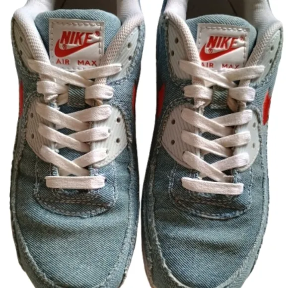 Nike Air Max 90 Denim Light Wash Men Shoes Size: 10