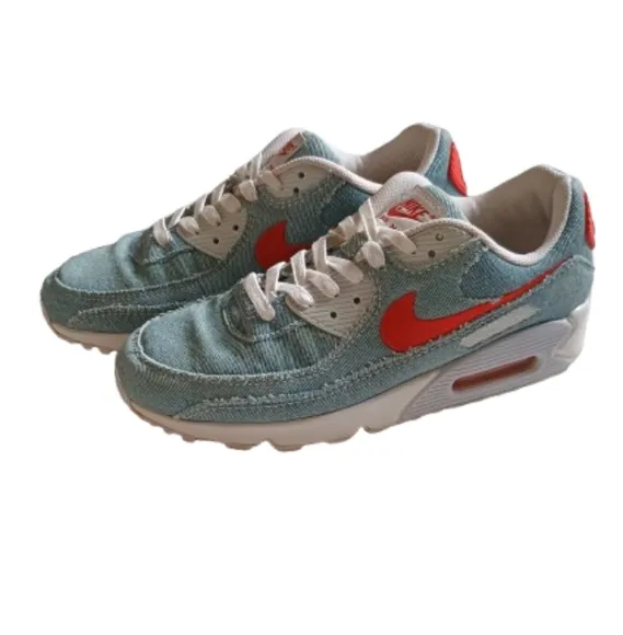 Nike Air Max 90 Denim Light Wash Men Shoes Size: 10