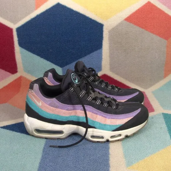Nike Air Max 95 ND 'Nike Day' Multi-Color Mens Running Shoes Size 9.5 BQ9131 001