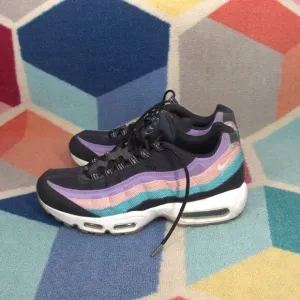 Nike Air Max 95 ND 'Nike Day' Multi-Color Mens Running Shoes Size 9.5 BQ9131 001