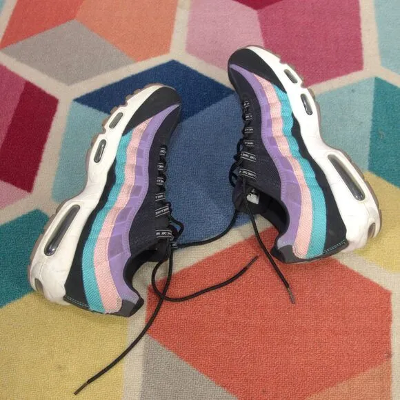 Nike Air Max 95 ND 'Nike Day' Multi-Color Mens Running Shoes Size 9.5 BQ9131 001