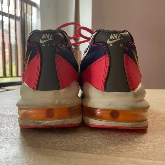 Nike Air Max 95 Purple Racer Pink Retro Doodle Sneakers Tennis Shoes Colorful