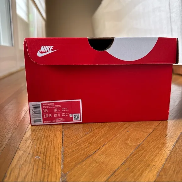 Nike Air Max 95 “Triple White” Size 15 (Deadstock/Never Worn)