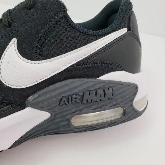Nike Air Max Excee Mens Size 8 Black White Dark Grey Sneaker Shoes CD4165-001