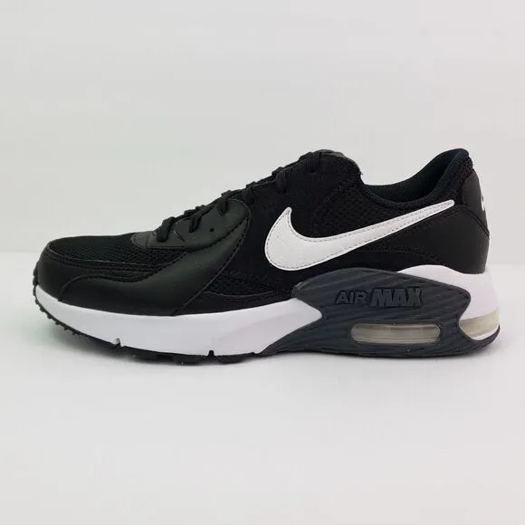 Nike Air Max Excee Mens Size 8 Black White Dark Grey Sneaker Shoes CD4165-001